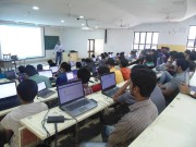 Our founder, Nikhil Narayan,  teaching PHP to IIT Kharagpur students. (15th March,2015) at Nalanda Academic Complex, IIT Kharagpur